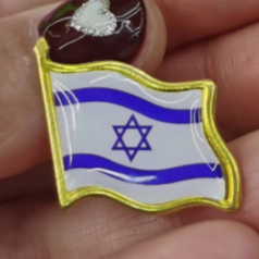 סיכת דגל ישראל