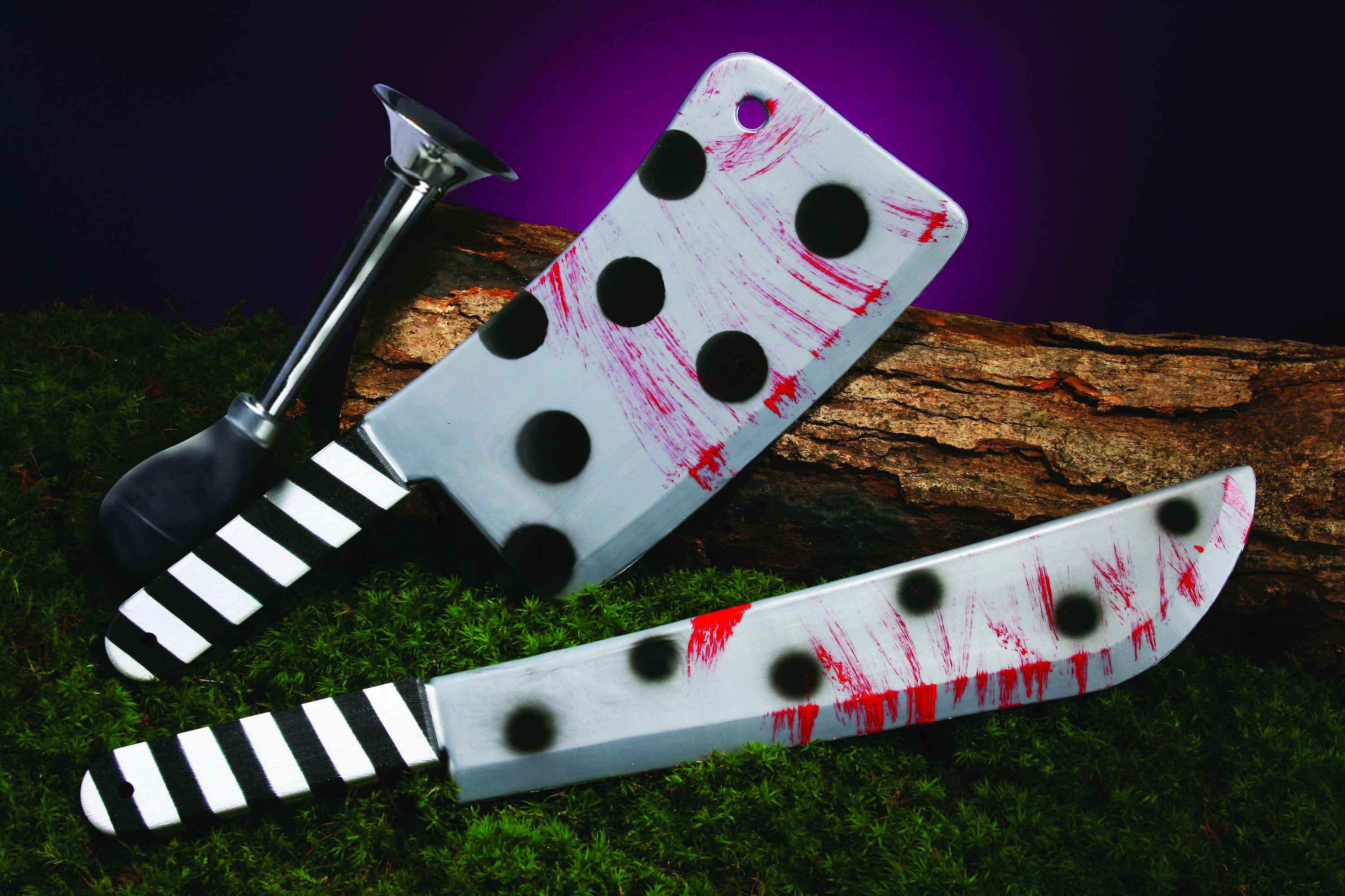 ערכת סכיני הליצן הרוצח - 2 פריטים